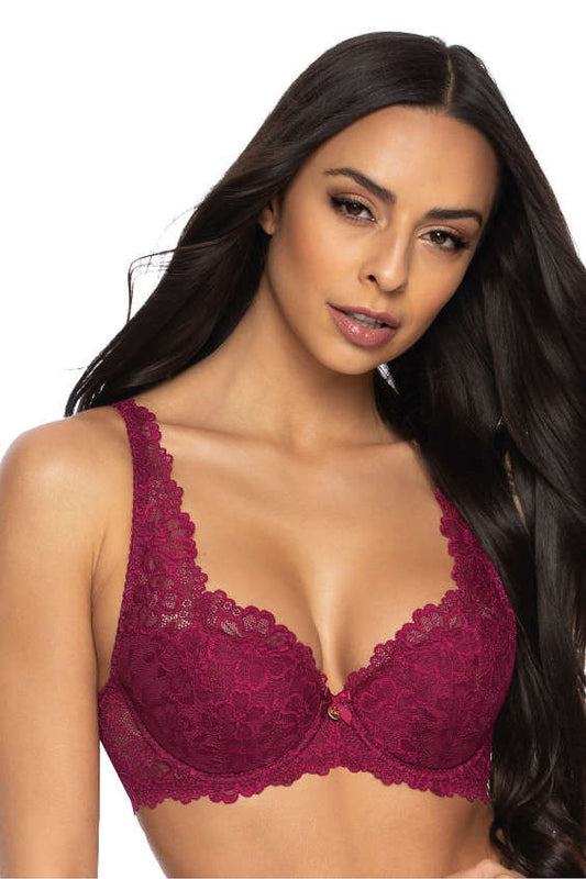  Sinful Kiss Padded bra model 204106 Mat Bordeaux